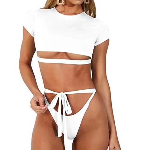 tshirt bikini top
